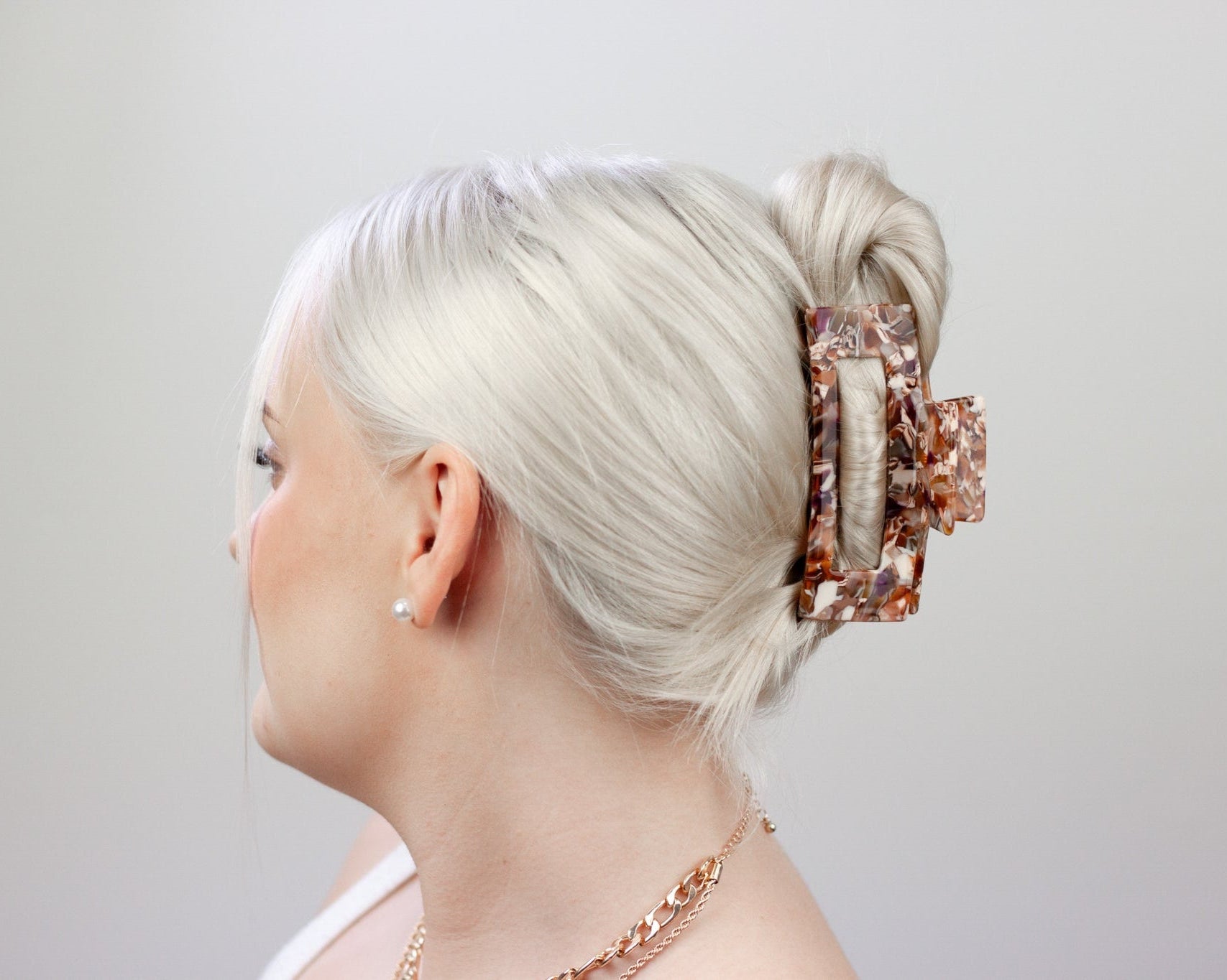 Elegance - Hiusklipsi 10cm Caramel