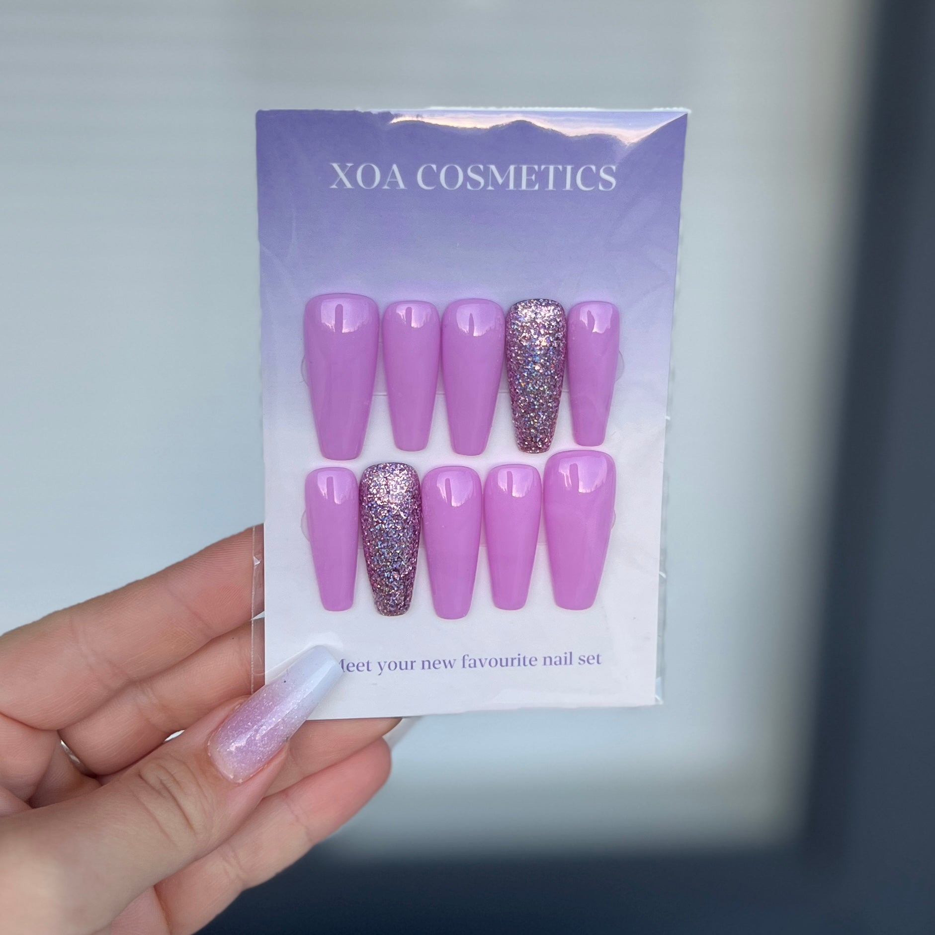 READY MADE 2-väriset kynnet