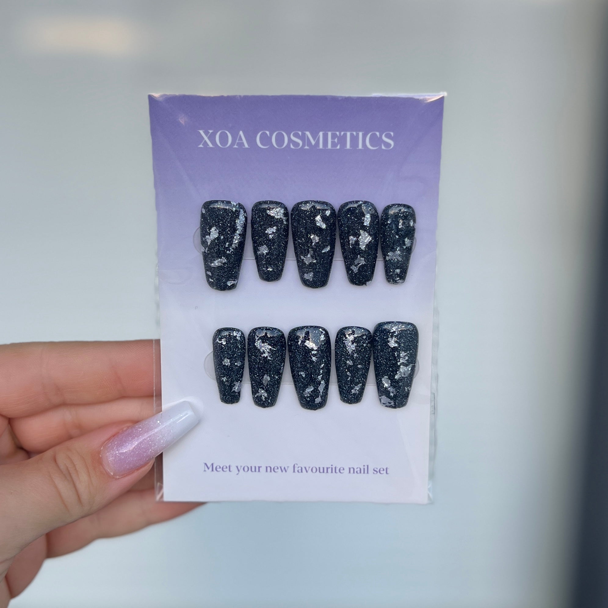 READY MADE Gold/Silver flakes kynnet